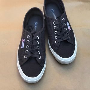 Superga dark gray sneakers